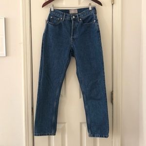 Everlane 90s Cheeky Jean Medium Blue 25 Ankle